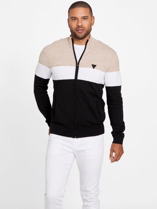 Eco Luke Lažni Džemper S Patentnim Zatvaračem Toasted Taupe Multi Guess Shopping