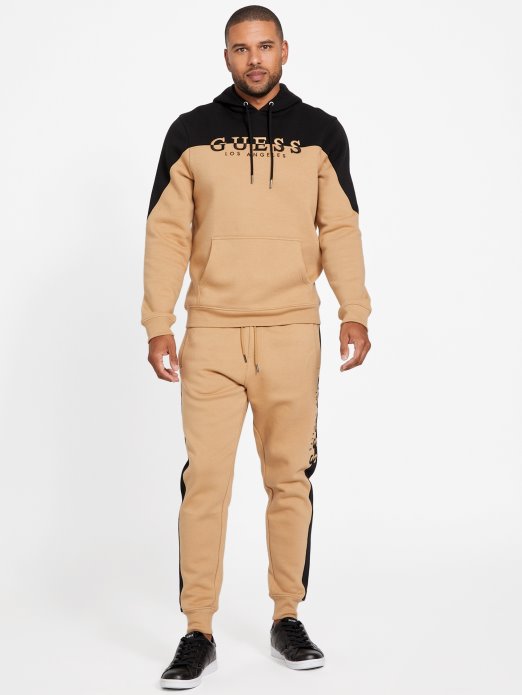 Eco Marcus Logo Joggers Tost Taupe Guess Shopping