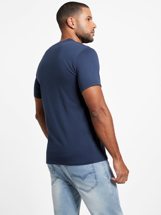 Eco Rinker Logo Tee Guess Shopping Svilena Plava