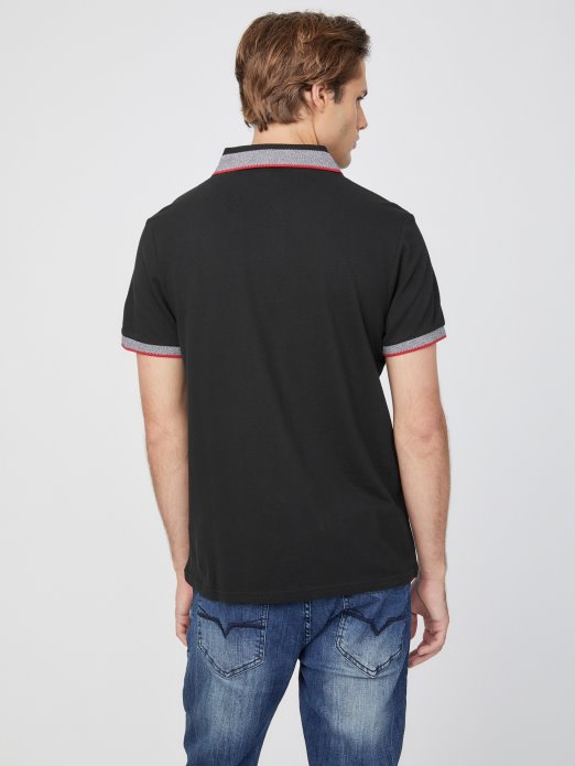 Eco Tonni Polo Jet Black Guess Shopping