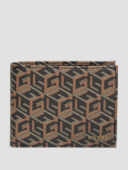 Ederlo Novčanik Na Preklop S Džepom Za Novčiće Crna Guess Kupnja