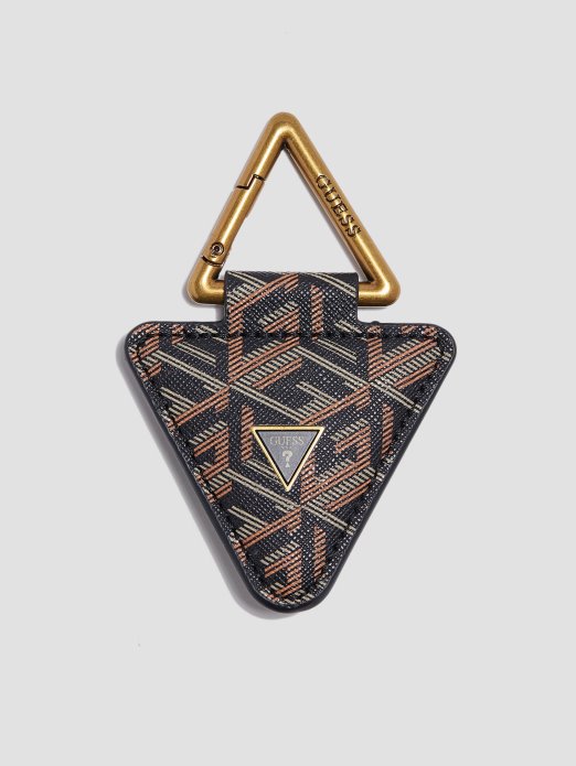 Ederlo Trokut Privjesak Za Ključeve Guess Shopping Black