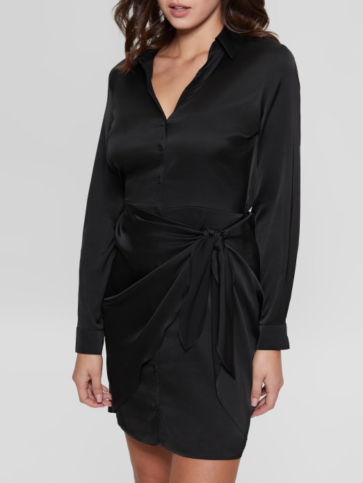 Eko Alya Haljina Jet Crna Guess Shopping