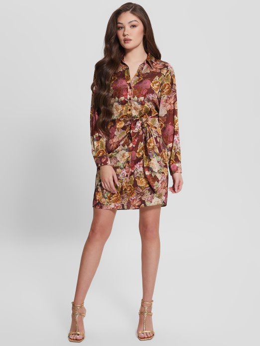 Eko Alya Printed Dress Guess Shopping Digital Print Goblena Ma