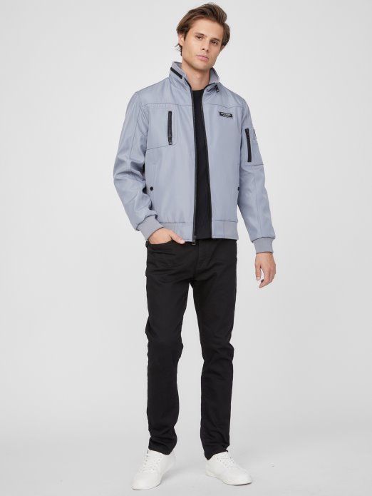 Eko Austin Jakna Guess Shopping Mramorno Siva