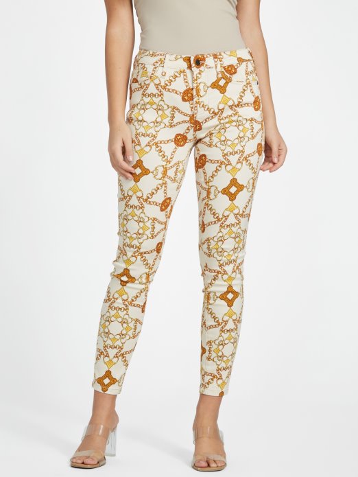 Eko Chloe Uske Traperice Srednjeg Rasta Guess Shopping Vanilija Rumenilo