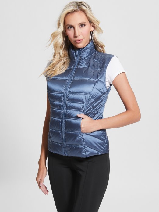 Eko Ginger Puffer Vest Nordic Sea Guess Shopping