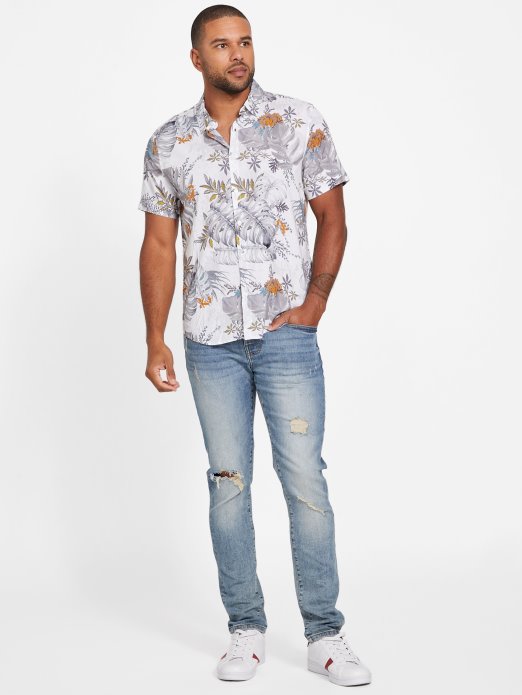 Eko Morris Tropska Košulja Guess Shopping Prijelazna Kamuf