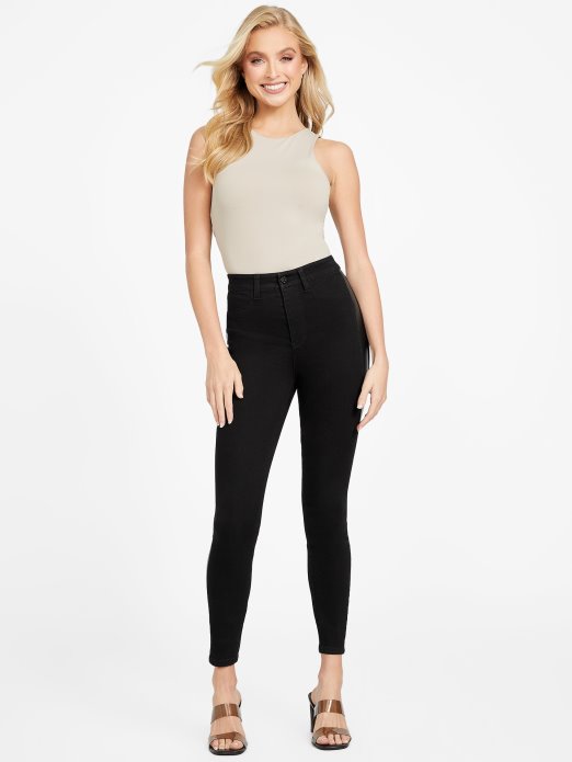 Eko Petra Uske Traperice Guess Shopping Crne