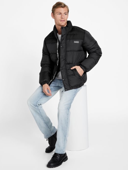 Eko Ralph Pufer Jakna Jet Crna Guess Shopping