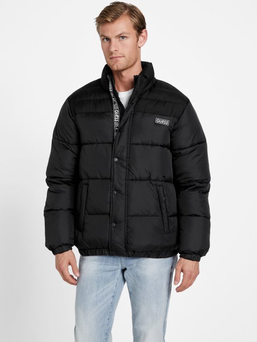 Eko Ralph Pufer Jakna Jet Crna Guess Shopping