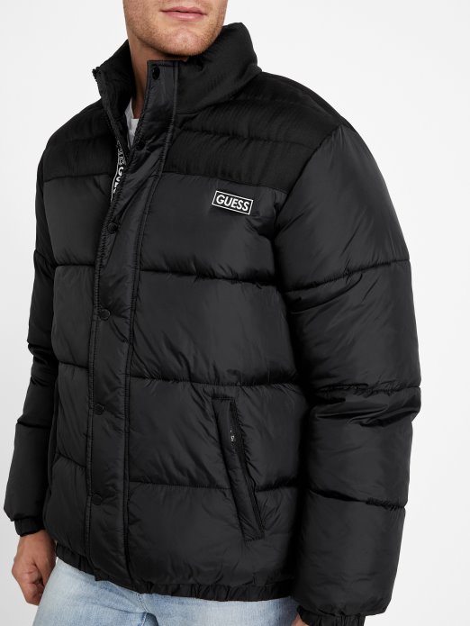 Eko Ralph Pufer Jakna Jet Crna Guess Shopping