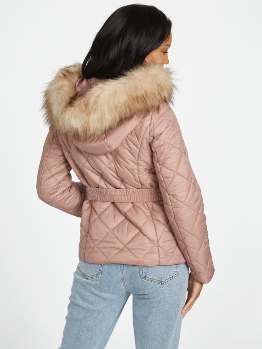 Eko Zaila Puffer Jakna Guess Shopping Pečeni Kesten