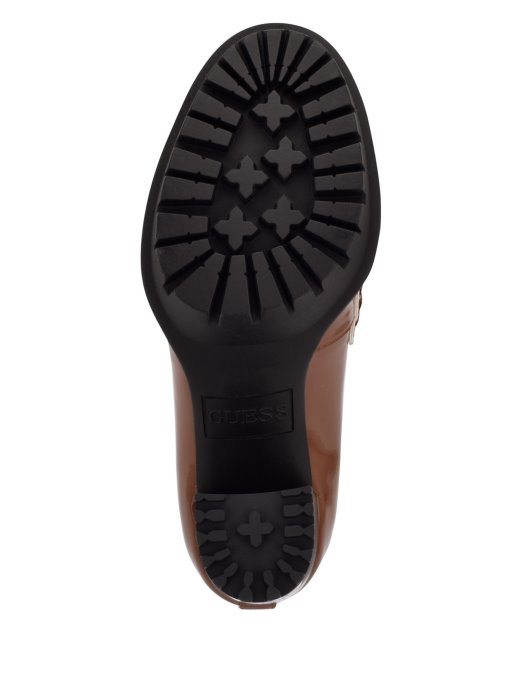 Embers Chunky Mokasnica Guess Shopping Lt Smeđa