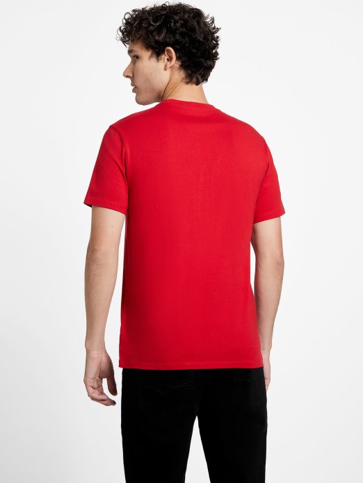 Erikk Logo Tee Sveučilišna Crvena Guess Shopping