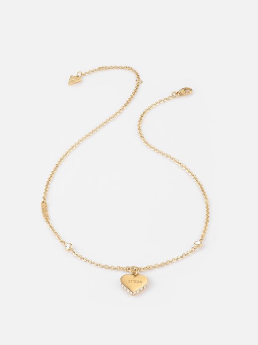 Falling-in-love-ogrlica Guess Shopping Multi Gold