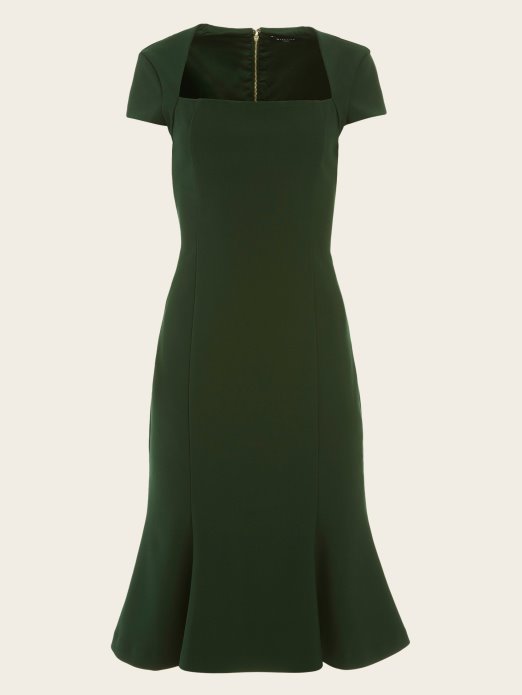 Fenton Haljina šenil Zelena Guess Shopping