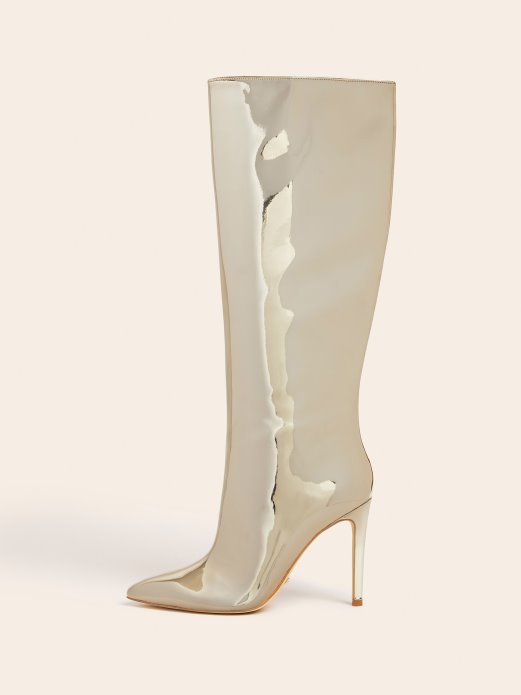 Foliled Marciano Visoke čizme Guess Shopping Gold