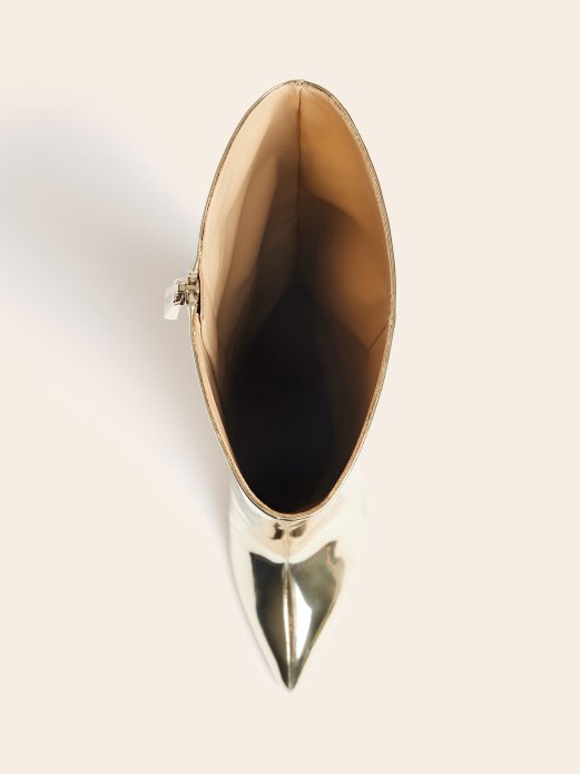 Foliled Marciano Visoke čizme Guess Shopping Gold