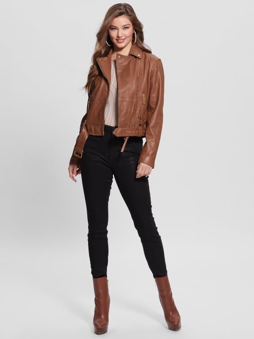 Foxy Luxe Guess Shopping Camille Kožna Jakna