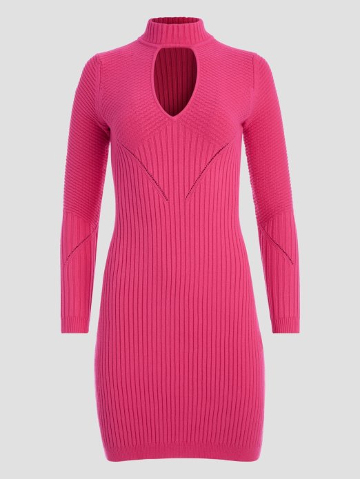 Francuska Ruža Guess Shopping Eko Tatia Haljina S Lažnim Ovratnikom