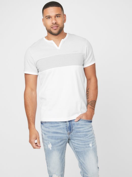 Franz Majica S Prorezom Guess Shopping Pure White