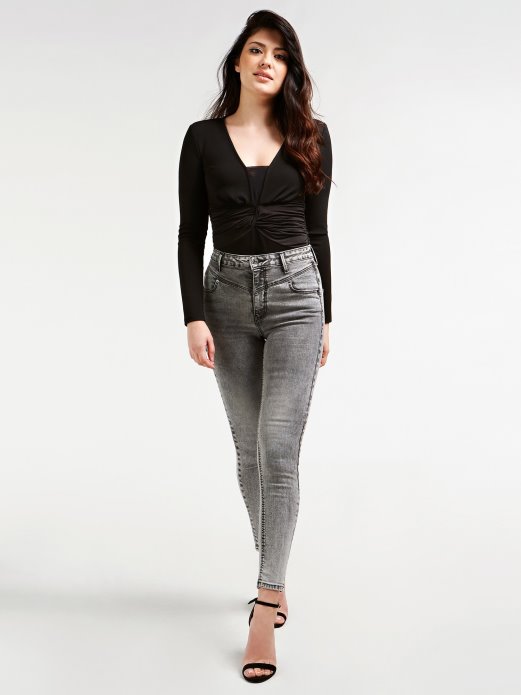 Front Twist Body Black Guess Shopping