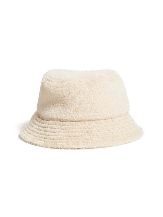 Fuzzy Bucket Hat Guess Shopping Krema
