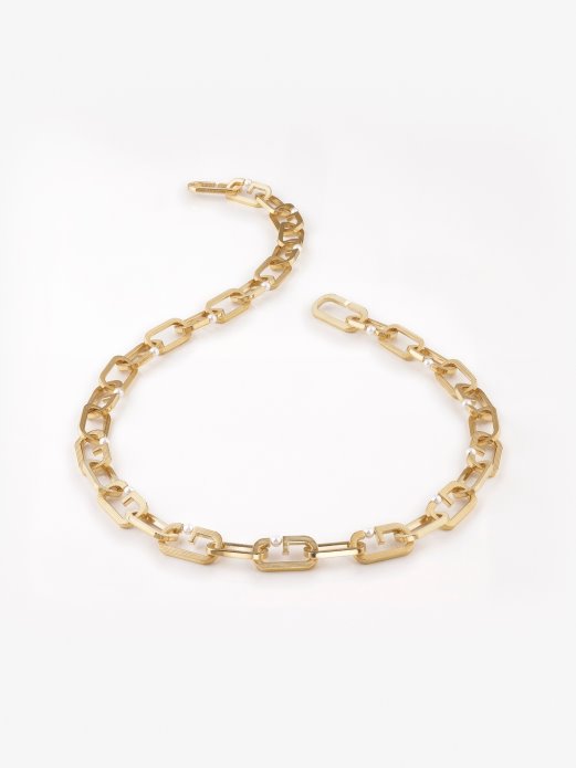 G-ogledalo-ogrlica Guess Shopping Multi Gold