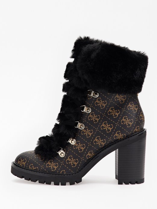 Galway 4g Logo Niske čizme Smeđe Guess Shopping