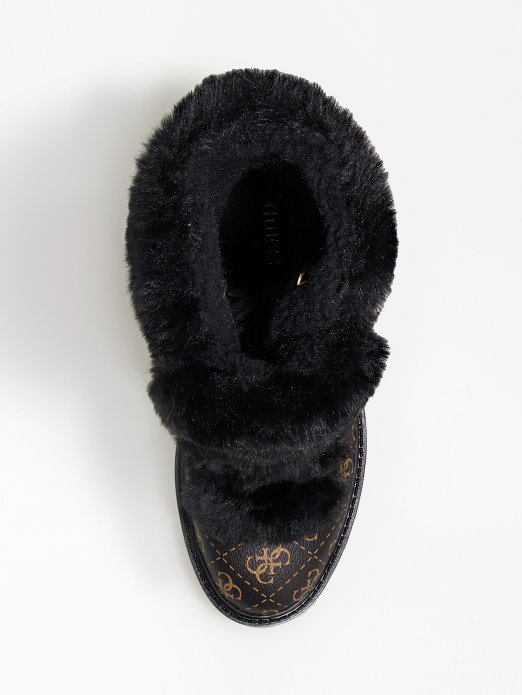 Galway 4g Logo Niske čizme Smeđe Guess Shopping