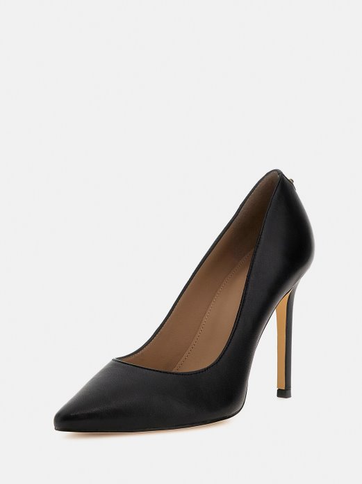 Gavi Cipela Od Prave Kože Crna Guess Shopping