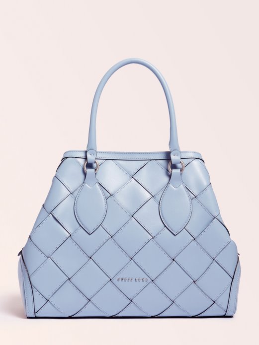 Giorgia Luxe Torbica Od Prave Kože Multi Bež Guess Shopping