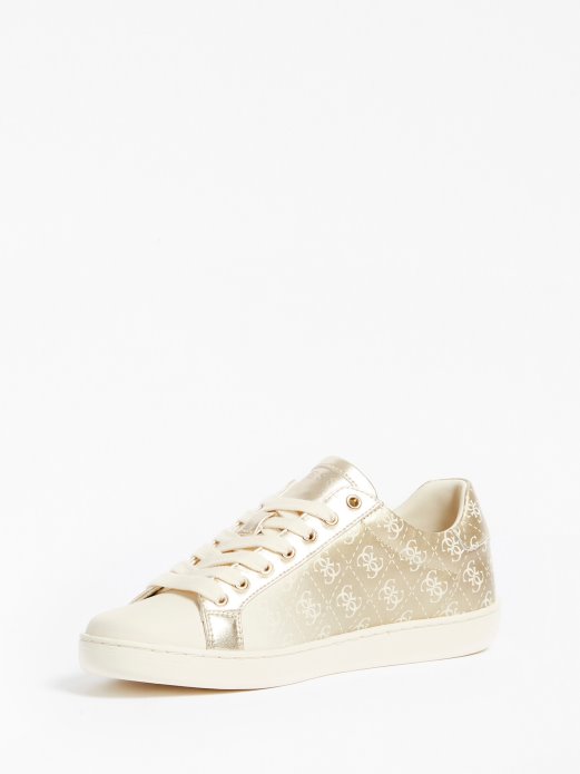 Gold Guess Shopping Rosalia 4g Logo Tenisica