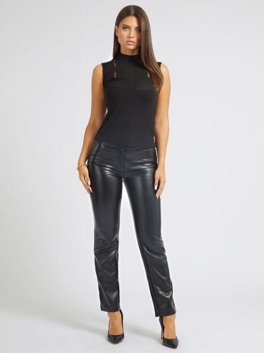 Gornji Dio S Visokim Ovratnikom Guess Shopping Black