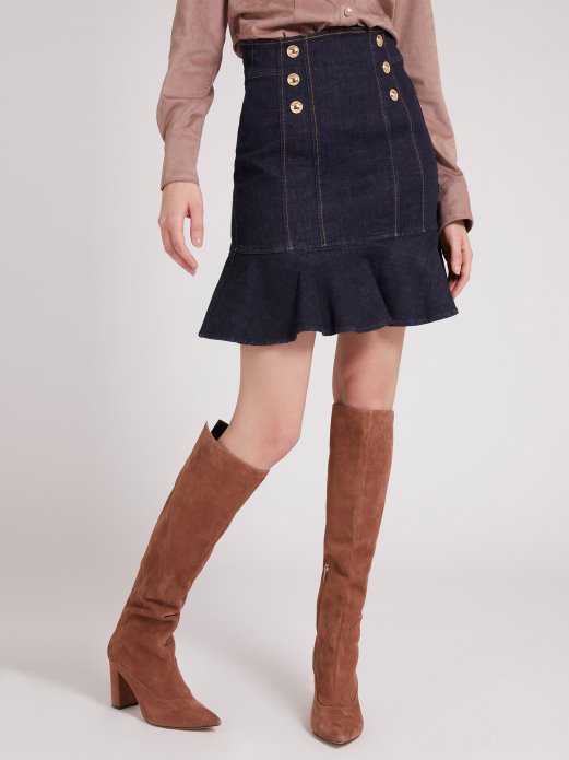 Guess Plavi Gumbi Za Kupnju Pristaju I Lepršaju Suknje