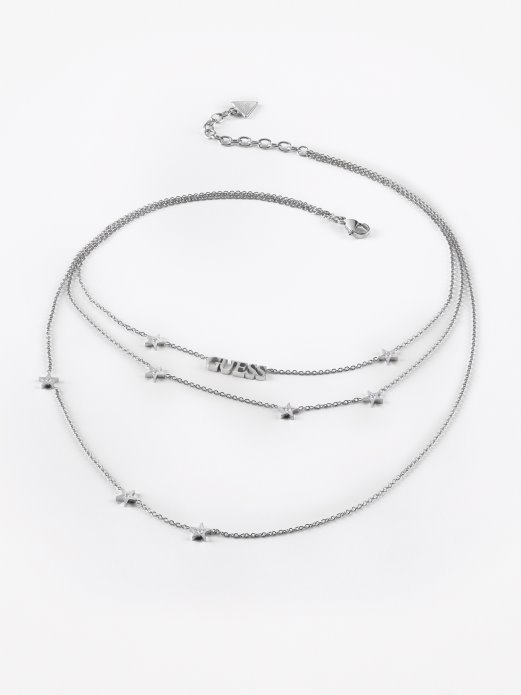 Guess Shopping A-star-is-born-ogrlica Srebrna