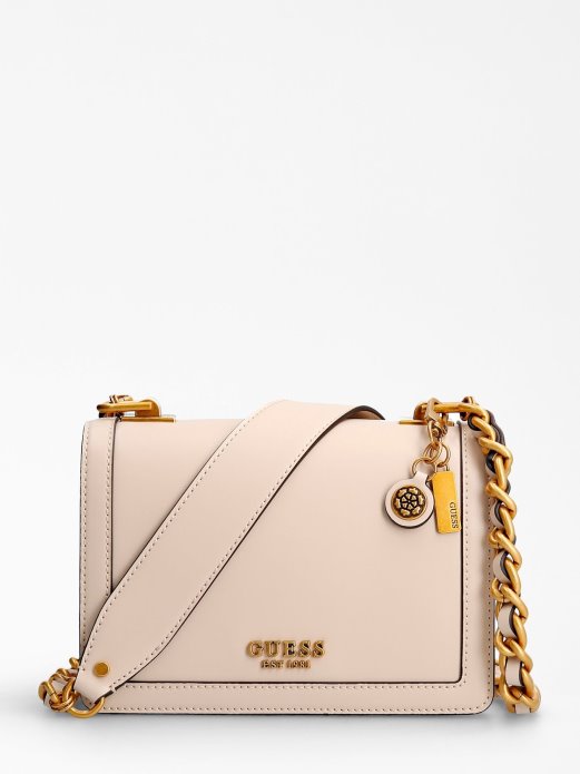 Guess Shopping Abey Mini Crossbody Krema