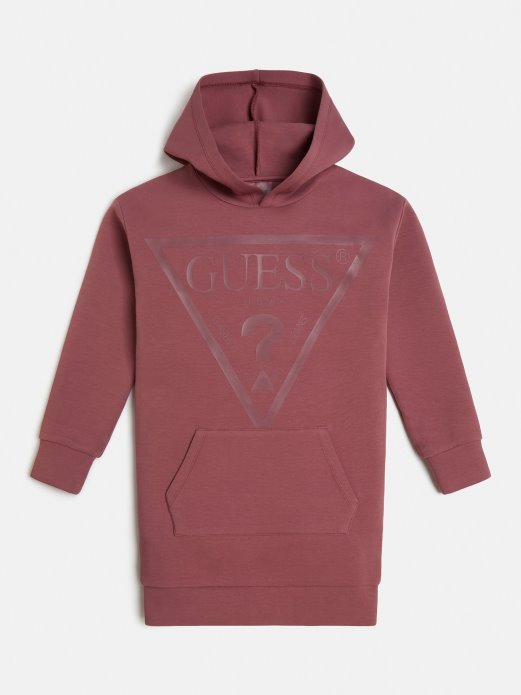 Guess Shopping Aktivna Haljina S Logotipom Bordo Trokuta