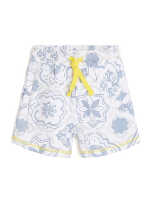 Guess Shopping Aktivne Kratke Hlače S Printom Plavih Pločica (2-6)