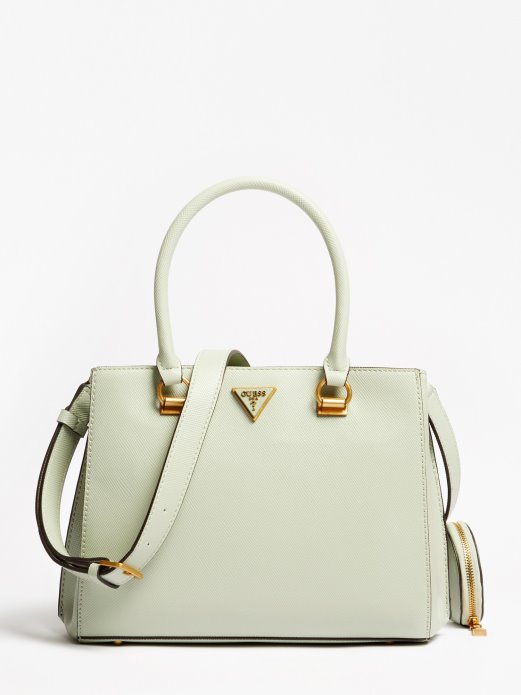 Guess Shopping Alexie Saffiano Torbica Zelena