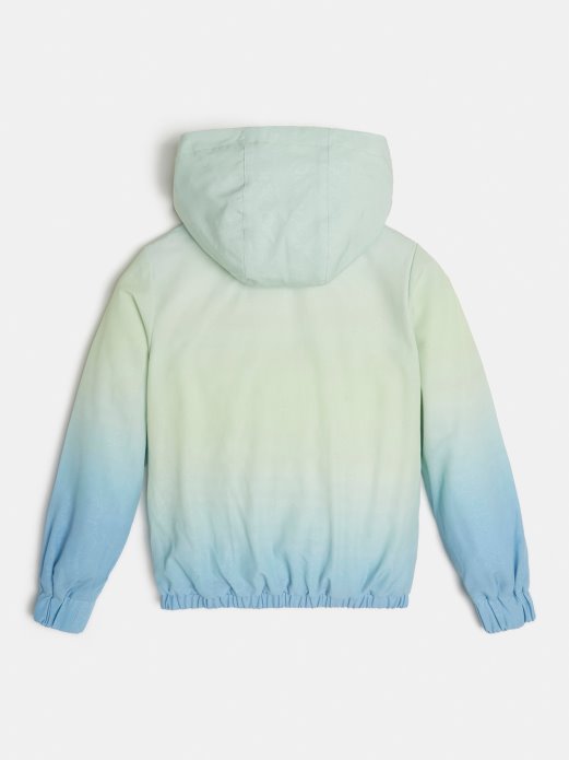 Guess Shopping All Over 4g Logo Zelena Vjetrovka Multi