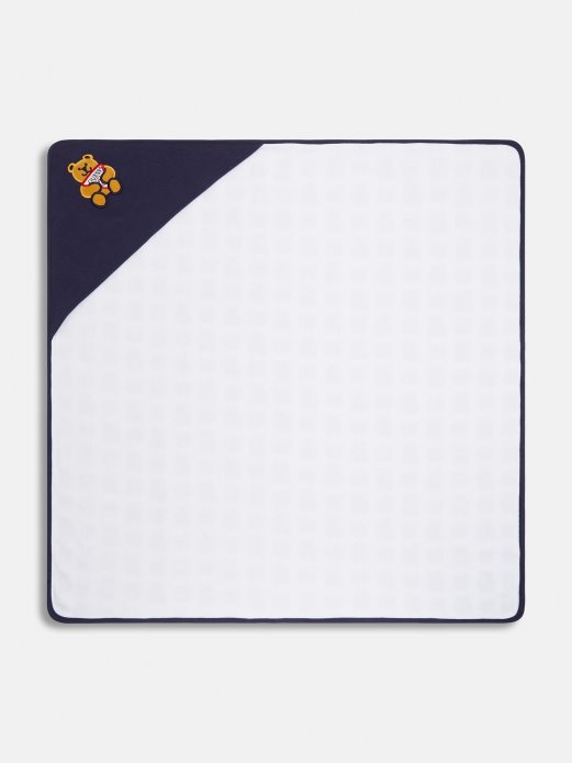 Guess Shopping All Over Logo Dječji Ručnik Bijeli Multi