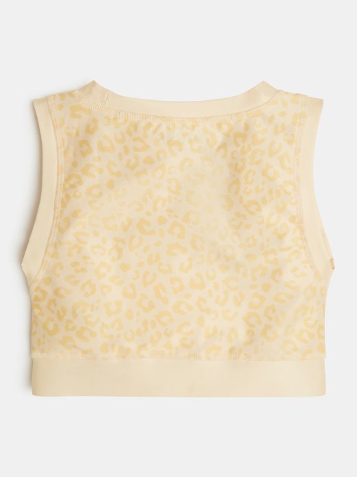 Guess Shopping All Over Print Aktivni Grudnjak žuti