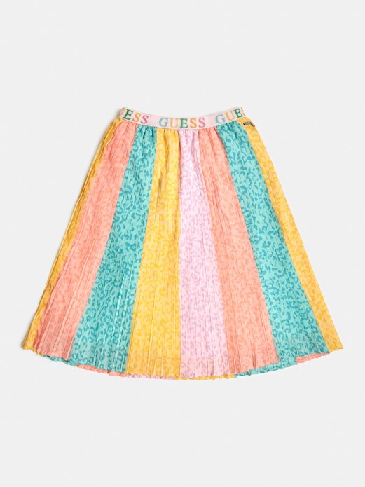 Guess Shopping All Over Print Suknja Višebojni Uzorak