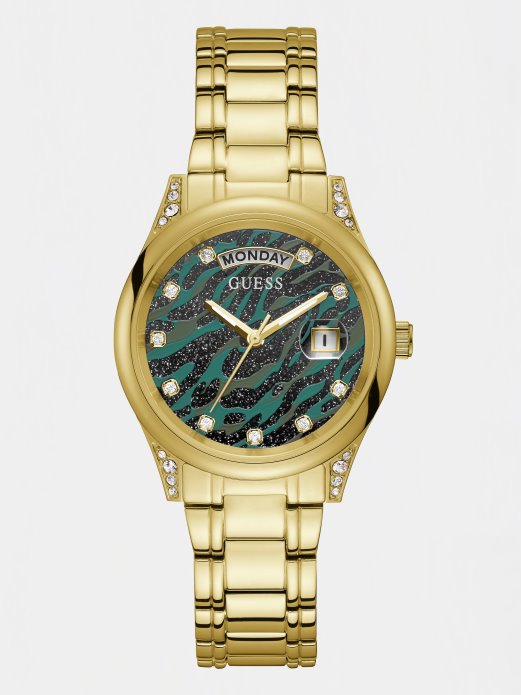 Guess Shopping Analogni Sat Od Ružičastog Zlata Data