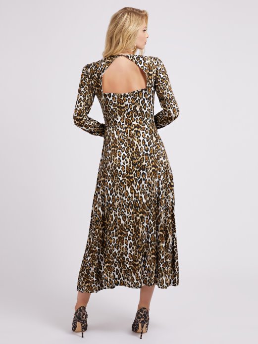 Guess Shopping Animalier Duga Haljina Animalier