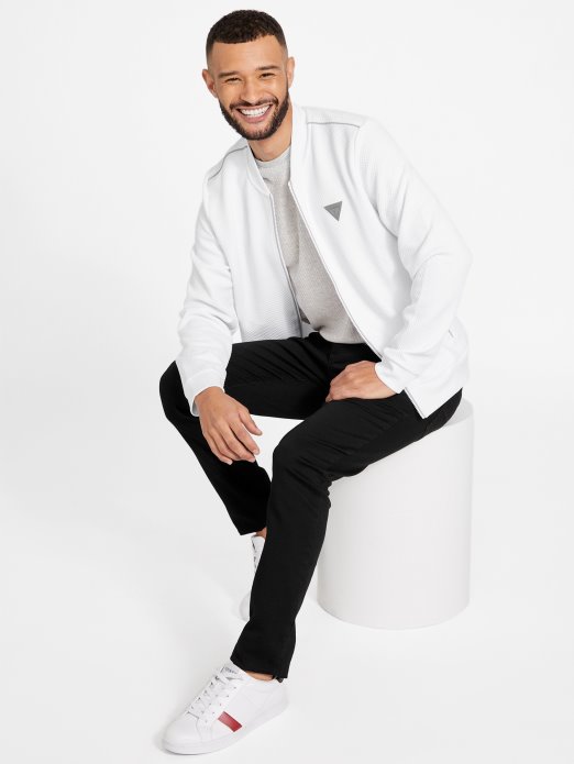 Guess Shopping Astro Prošivena Letačka Jakna čisto Bijela