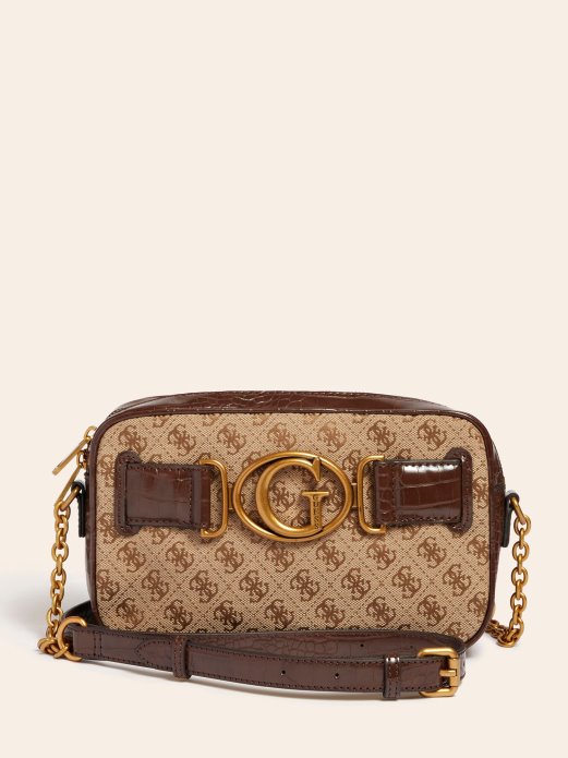 Guess Shopping Aviana Crossbody Smeđa