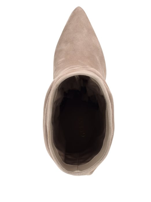 Guess Shopping Backy Suede Slouch Bootie Taupe